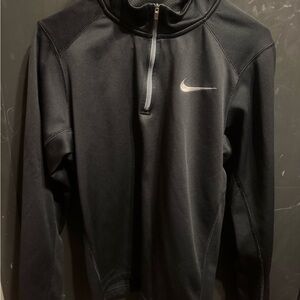Nike Black Performance Half-Zip Jacket